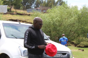 The Principal Secretary Mr. Rets'elisitsoe Mohale